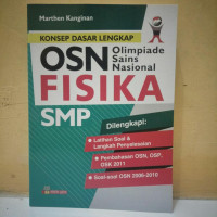 Konsep Dasar Lengkap Olimpiade Sains Nasional Fisika Untuk SMP