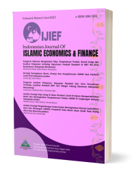 Indonesia Journal of Islamic Economics Dan Finance volume 5 no 1-2- tahun 2022, volume 6 no 1-2- tahun 2023