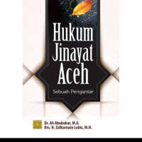 Image of Hukum Jinayat Aceh : Sebuah Pengantar